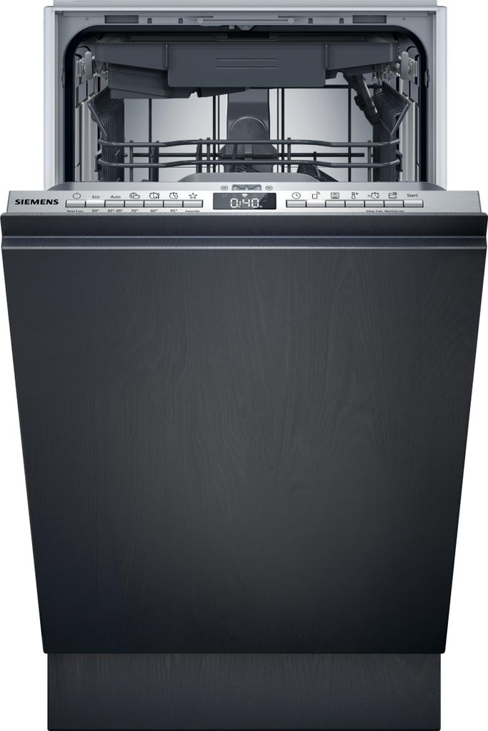 Siemens SR73EX25ME, iQ300, Vollintegrierter Geschirrspüler, 45 cm, varioScharnier für besondere Einbausituationen