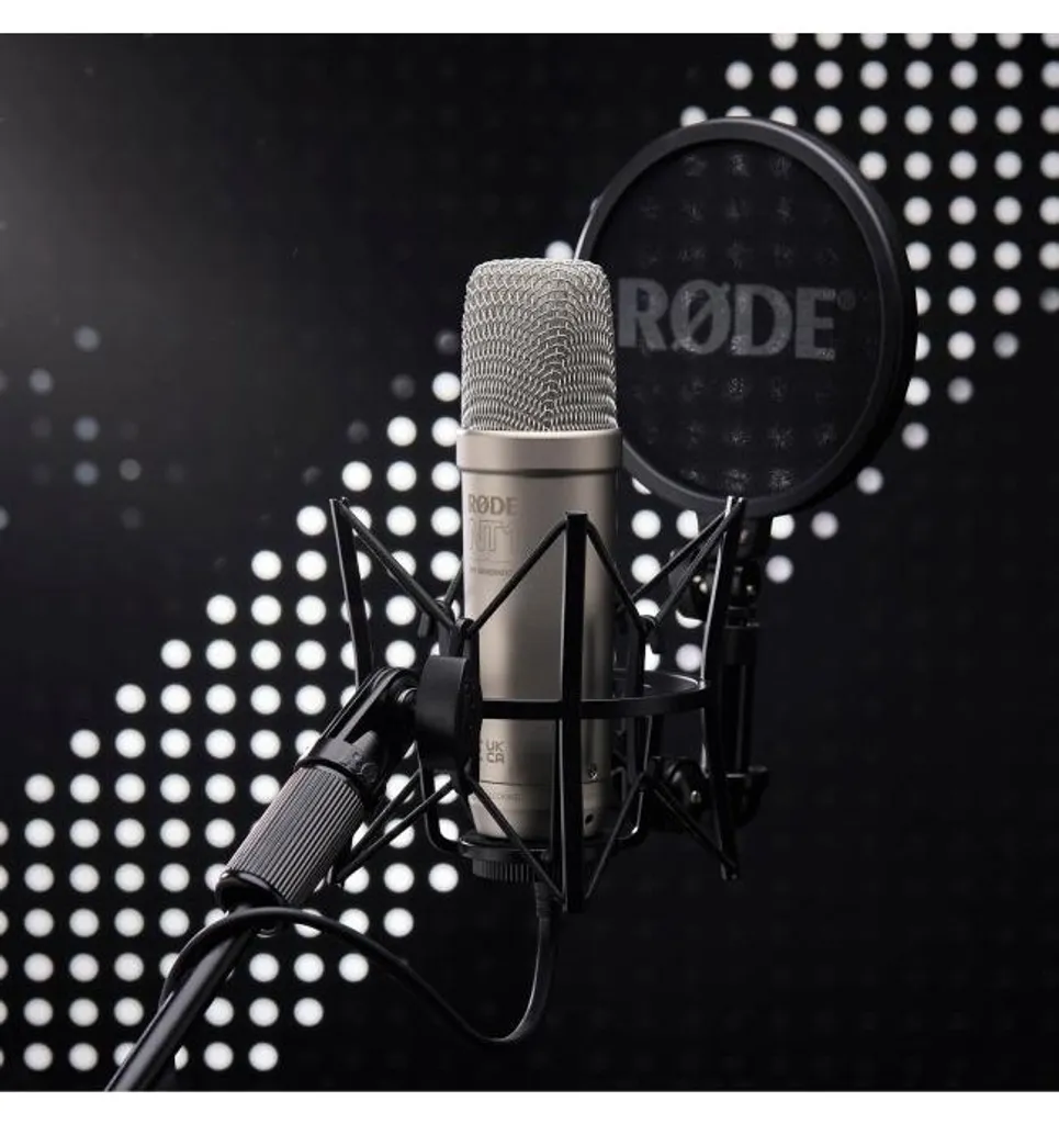 Micro Podcast et Studio Rode NT1 5ème génération Argent USB et XLR - 25