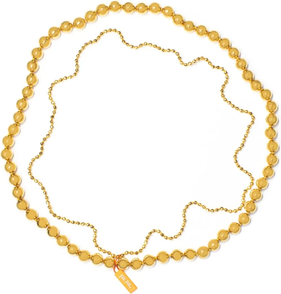 Collier Anti-Ternissement Folli Follie 4N9A112YY : Bijou Durable