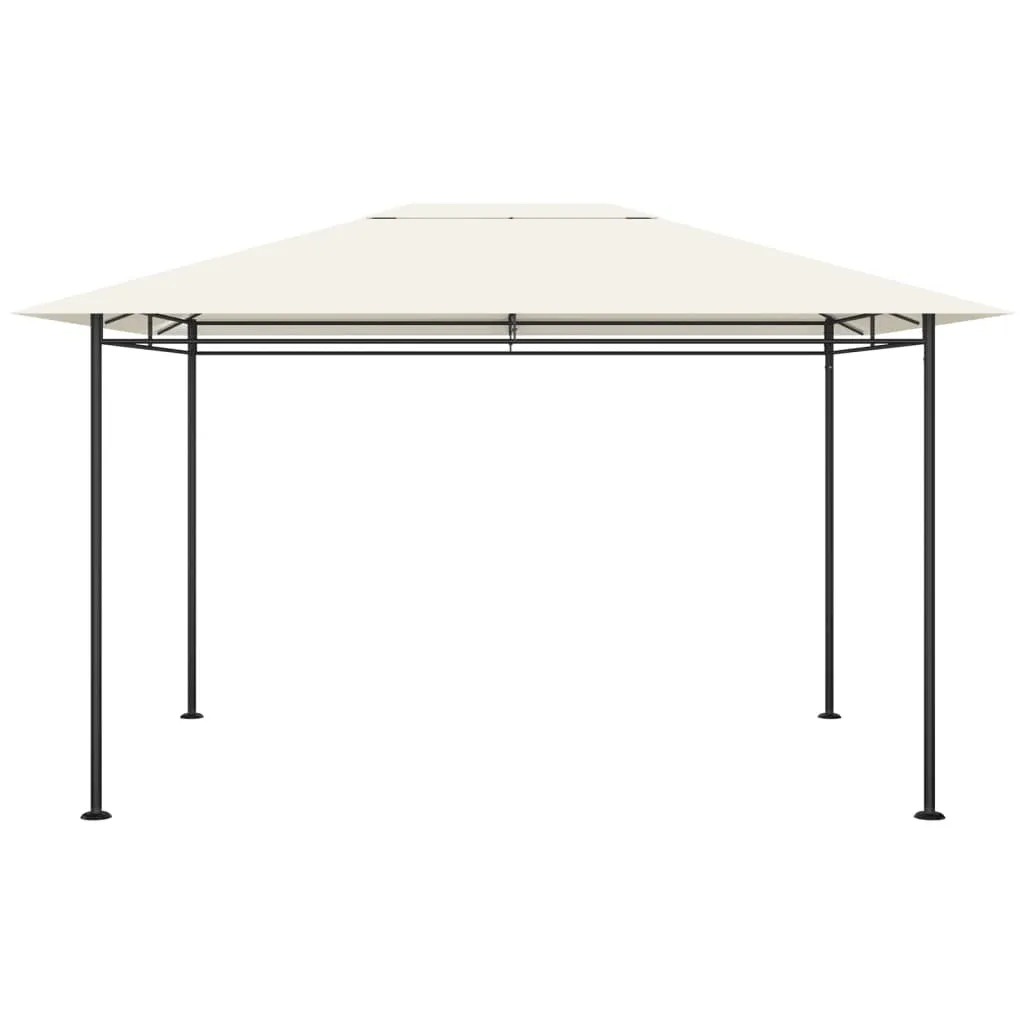 Tonnelle de Jardin Rectangulaire Crème 180 g/m² vidaXL 384 cm