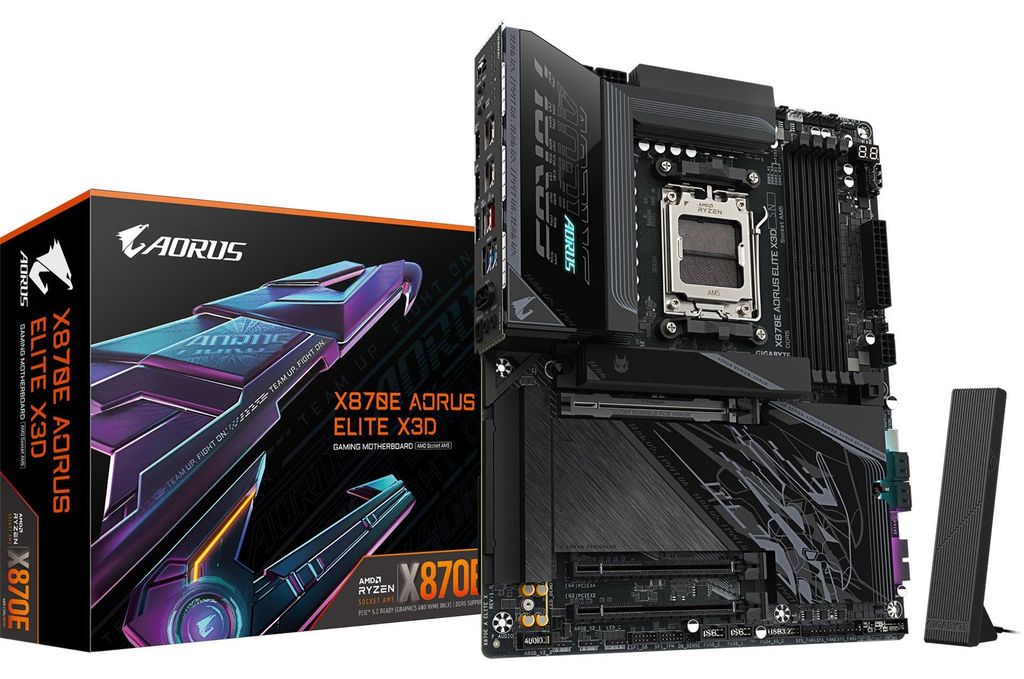 Gigabyte X870E A Elite X Mainboard AM5 Image du produit 