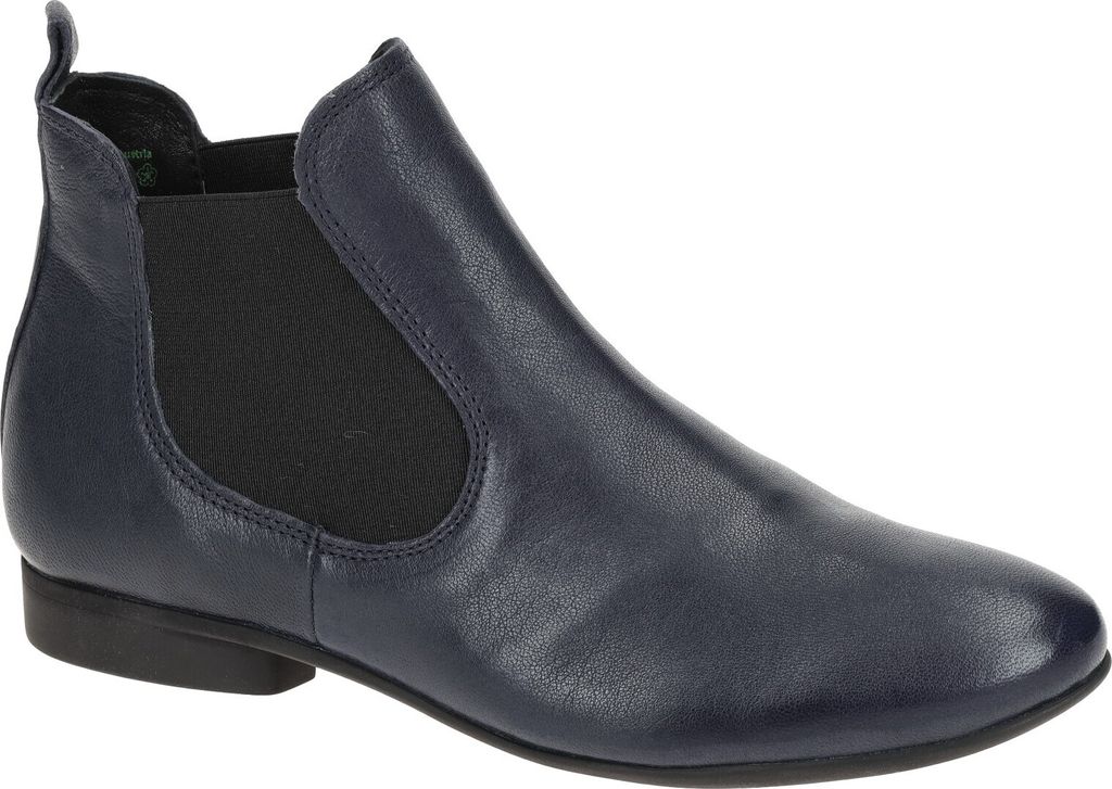 Think GUAD Damen Stiefeletten - elegante Stiefelette blau Elegant NEU