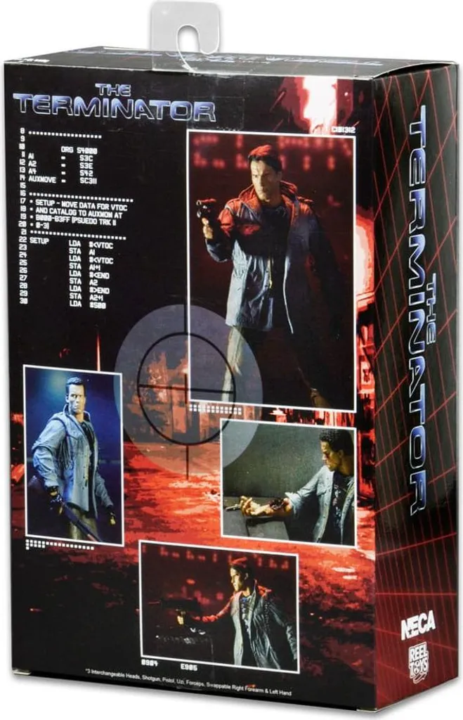 Figurine d'action Terminator T-800 Tech Noir NECA Ultimate Collectionneur - 8