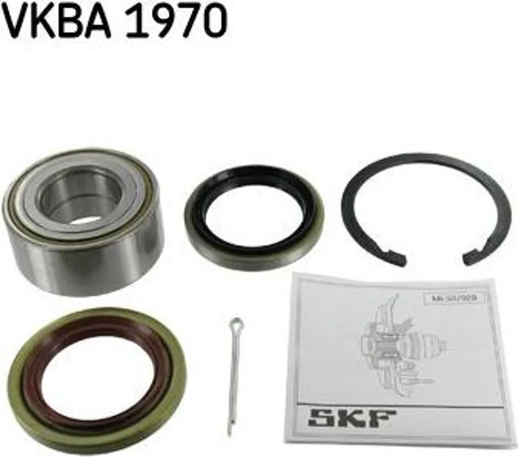 Réparation Train Roulant avec Roulement SKF VKBA 1970 Mitsubishi Galant