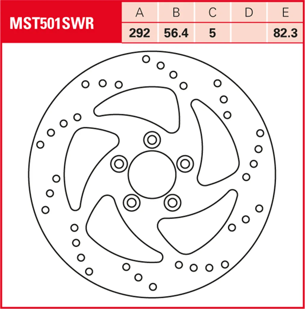 Rénovez votre Freinage Moto avec le Disque TRW MST501SWR Arrière