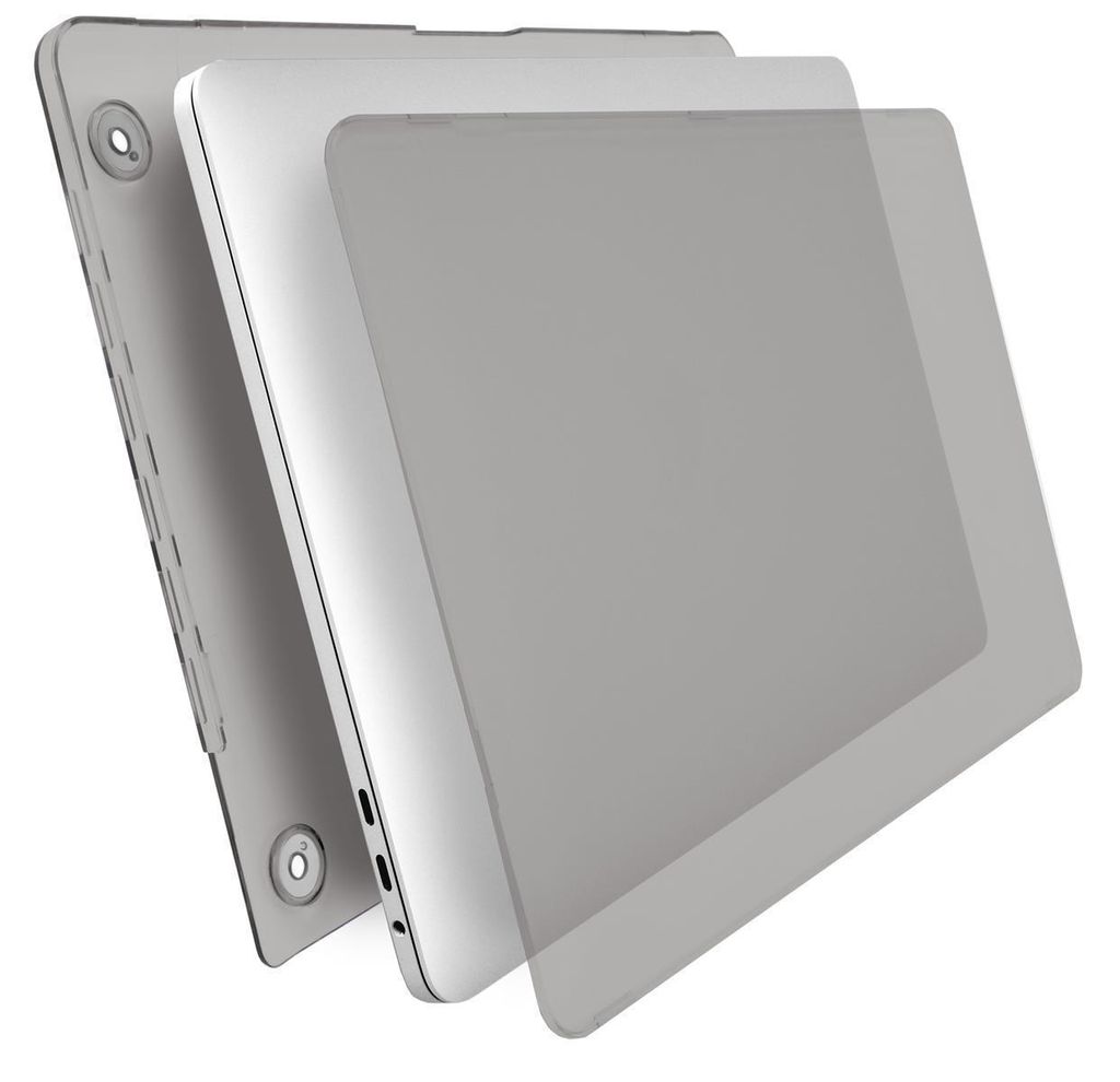 Crystal Hülle für Apple MacBook Pro 13 Zoll (ab 2016) A1706 A1708 in Grau