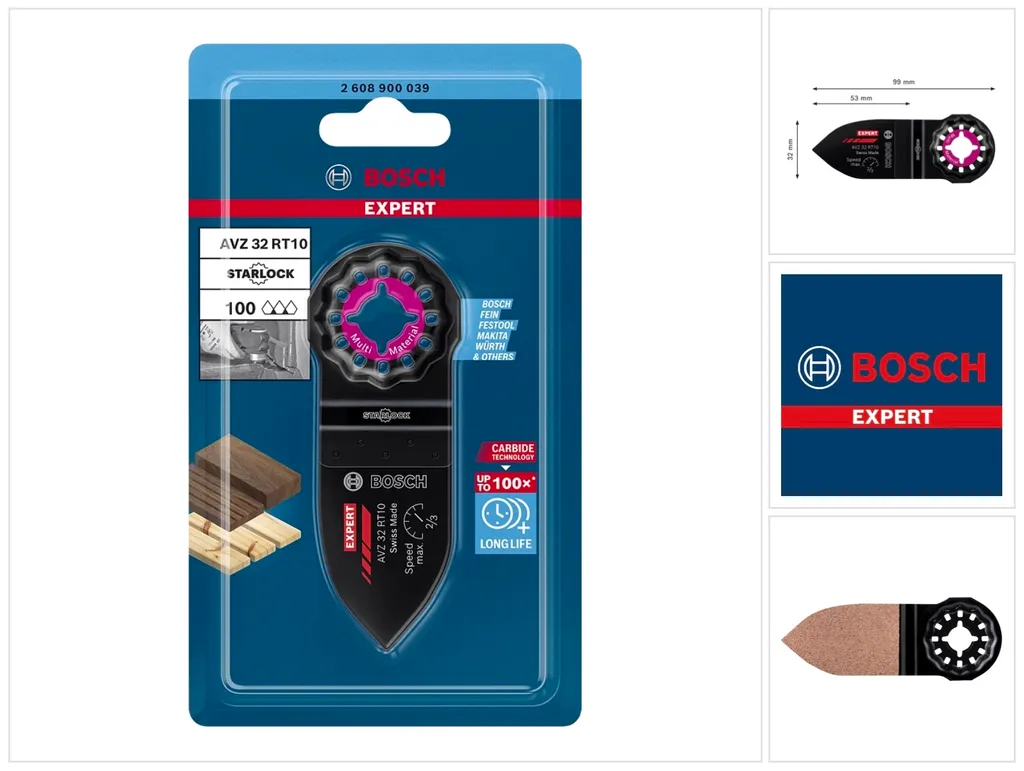 Bosch 2608900039 Bosch Schleiffinger MultiMat AV Z32RT10 1St