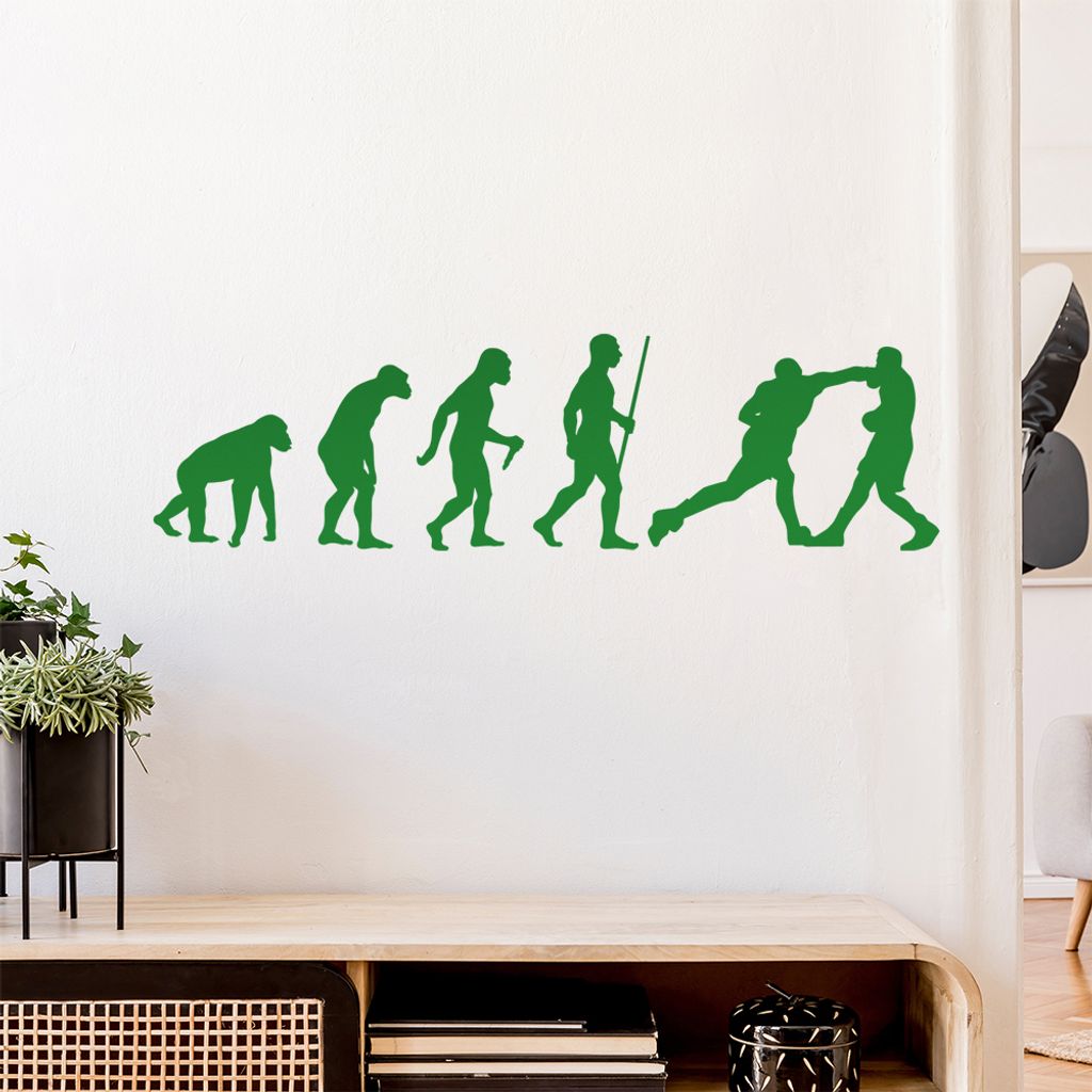 Boxen Knockout Evolution II Wandtattoo Wandaufkleber Wall Sticker - Dekoration, Küche, Wohnzimmer, Schlafzimmer, Badezimmer