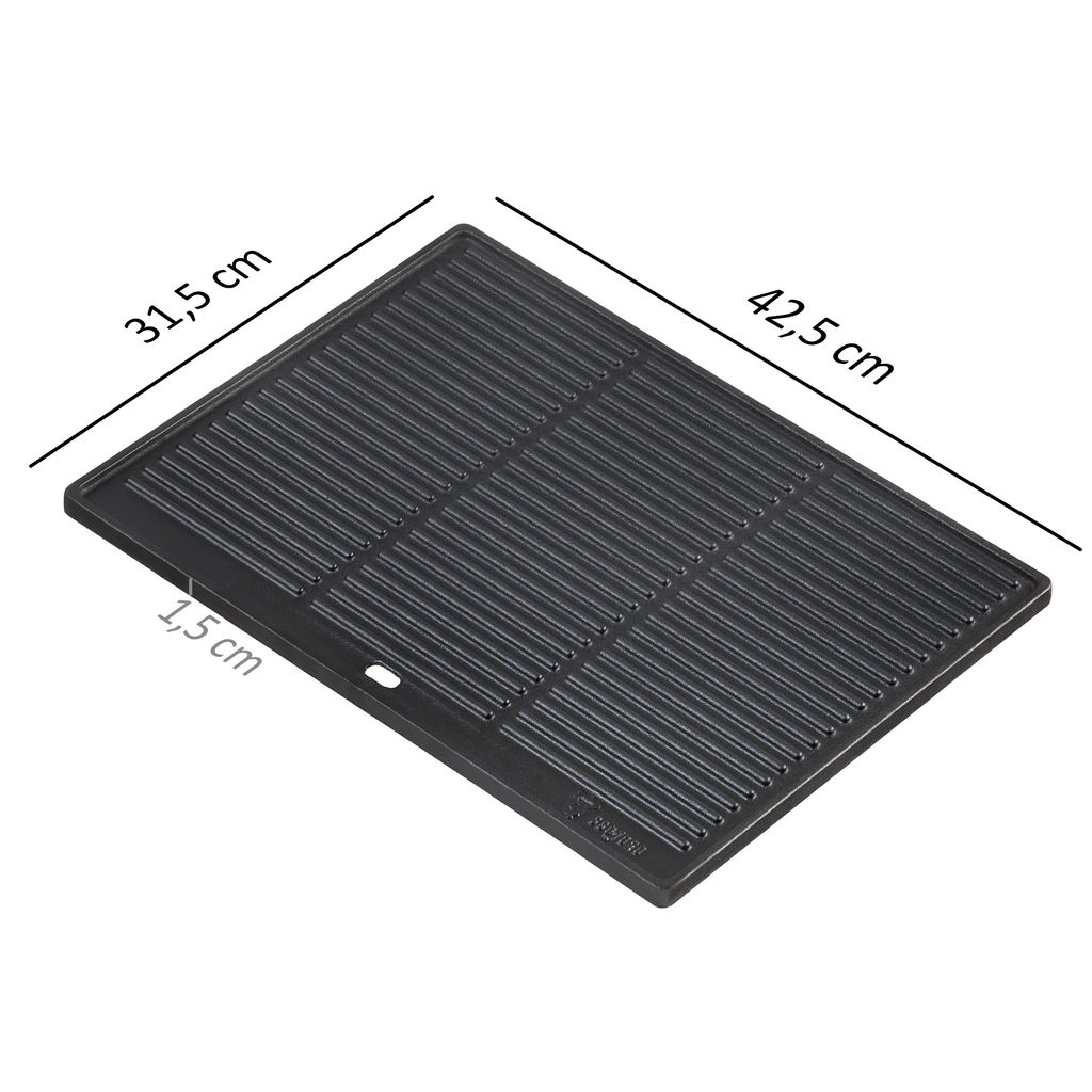 Litinová grilovací deska BBQ-Toro 42,5 x 31,5 cm, Obrázek produktu 4