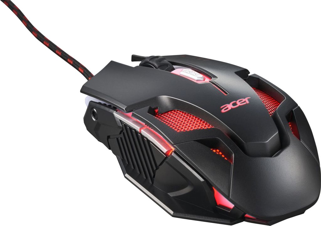 ACER Acer Nitro Gaming NMW200 Black mouse Ambidextrous USB Produktbild 