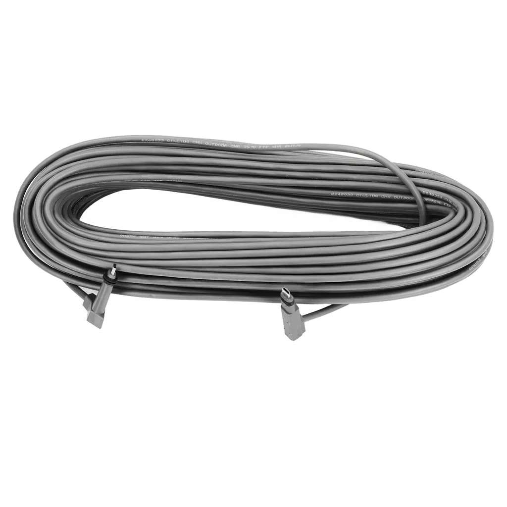Cavo Di Estensione Starlink 23 Metri (75 Piedi) Per Antenna Rettangolare V2 – Accessorio Gestione Cavi Con Chiodi, Connessione Stabile