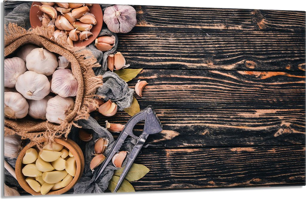 Glasschutzplatte für den Herd 80x52 Food