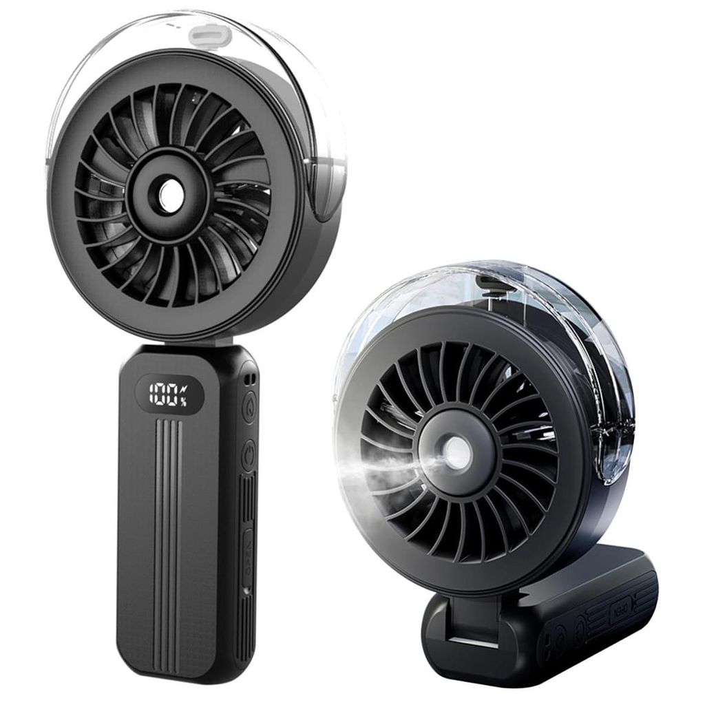 Tragbarer Hand-Sprühventilator, wiederaufladbarer Produktbild 