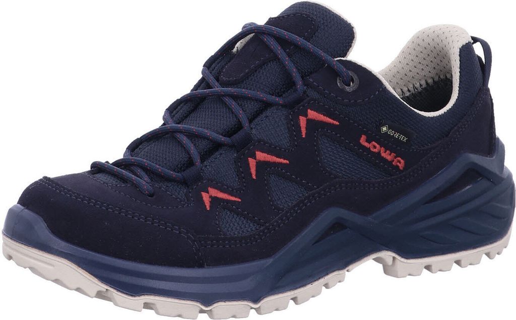 Lowa Sirkos Evo GTX Lo Ws Damen Wanderschuh in Blau, Größe 5