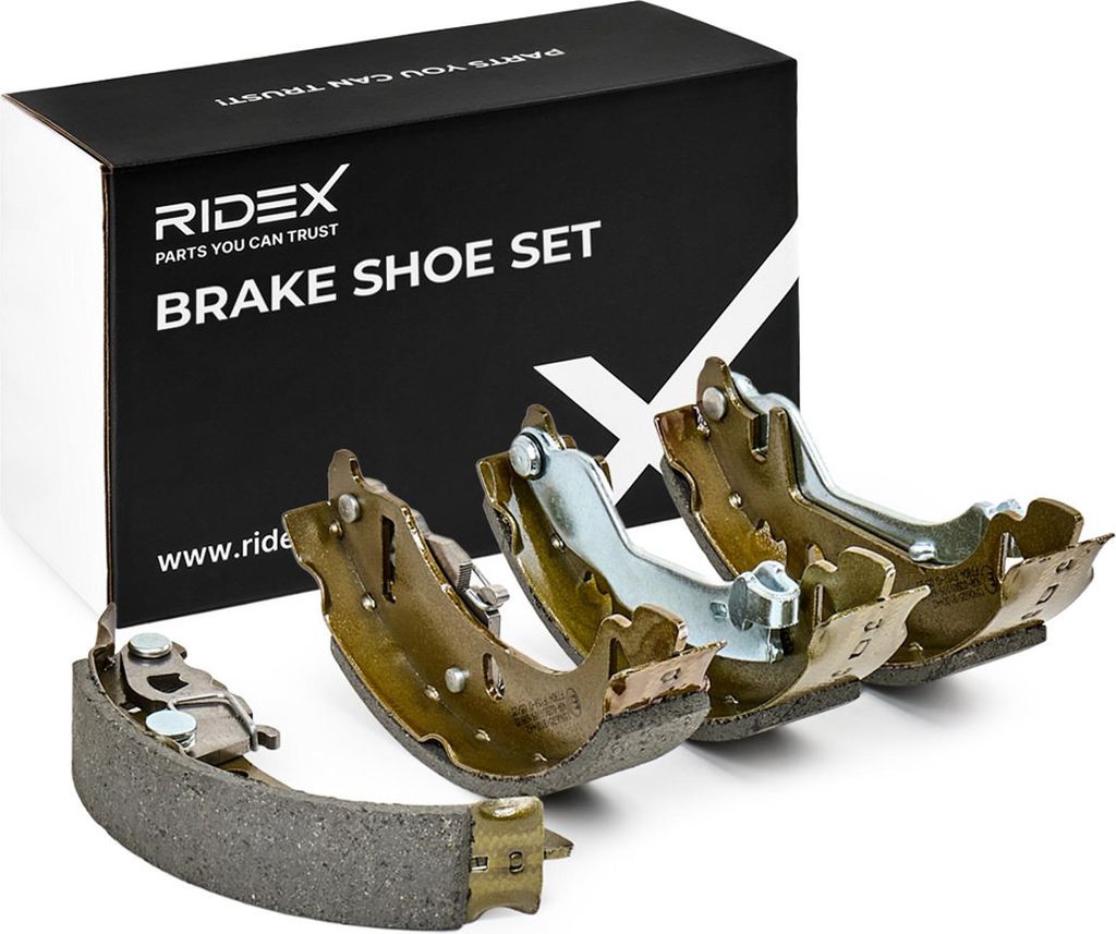 RIDEX Bremsbackensatz Trommelbremse Hinten für FIAT PUNTO (176) 70B0096