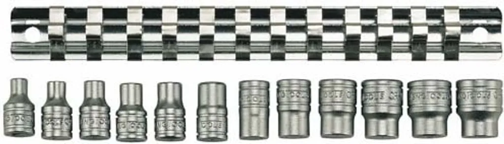 Jeu de Douilles 1/4 Tengtools M1412 pour Mécanique et Maintenance