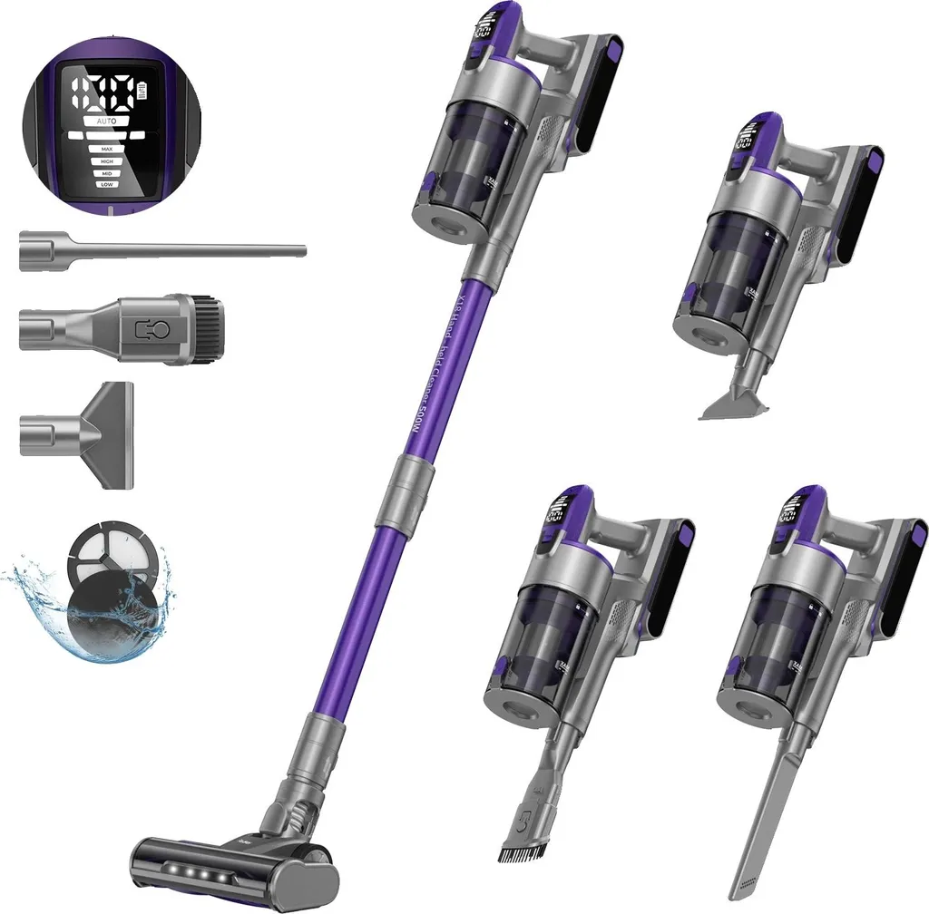 Aspirateur balai Redkey X18 filaire 500W avec bac à poussière 0.8L