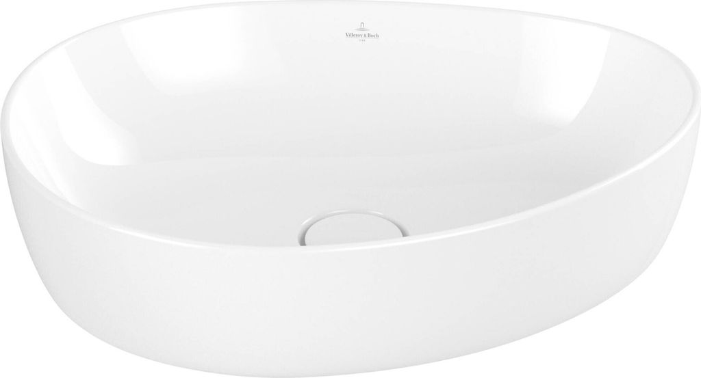 Villeroy & Boch Antao Aufsatzbecken 51x40x14 6 cm Weiß Alpin CeramicPlus