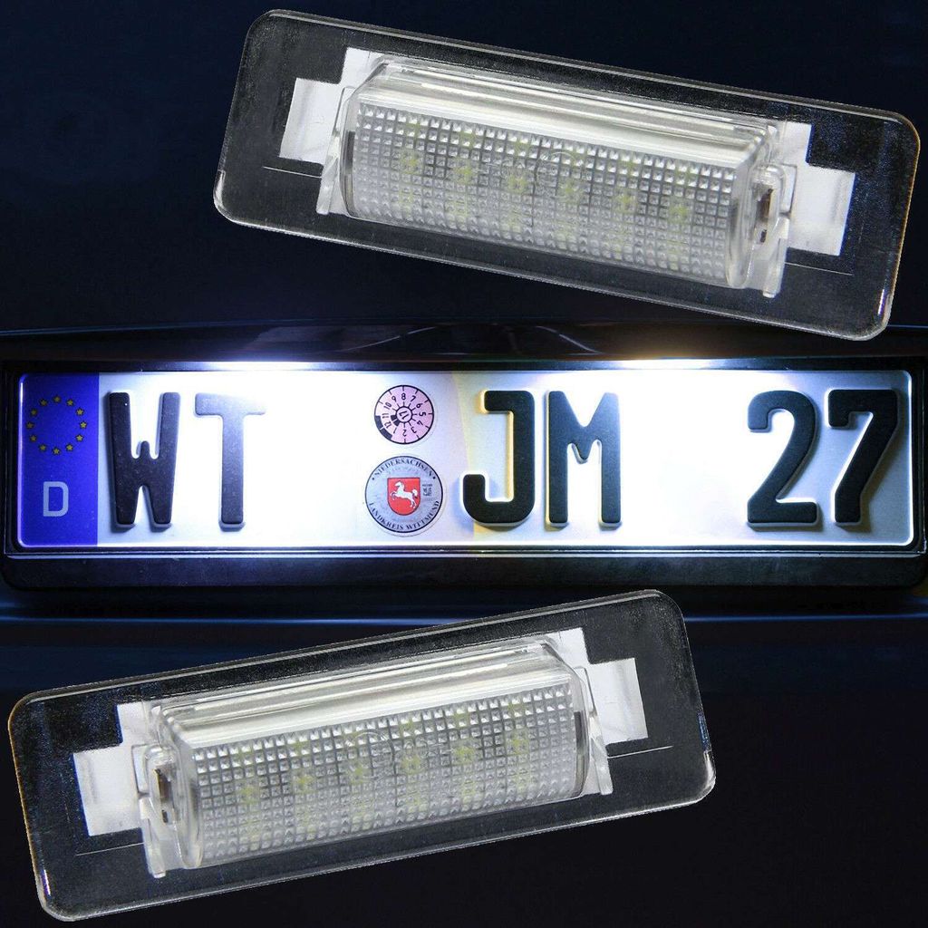 Led Kennzeichenbeleuchtung für Mercedes E-Klasse Limousine W210 | 1996-2002