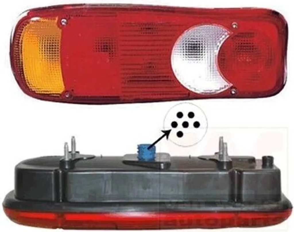 Faro Posteriore Sinistro Fiat Ducato 250 290 | Ricambio Alta Qualità