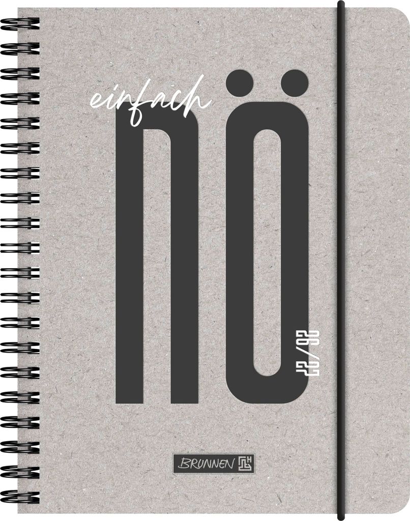 Calendario scolastico 2026/2027 "Nope" | Formato A6, Immagine del prodotto 