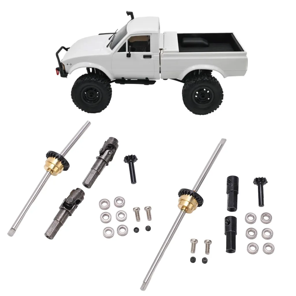 Différentiel métallique WPL robuste pour pont de crawler RC 1/16