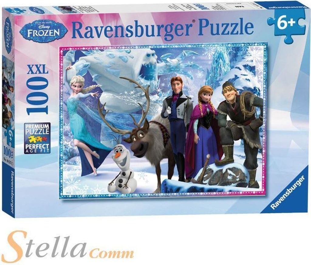 Ravensburger - Disney Die Eiskönigin - XXL-Puzzle mit 100 Teilen