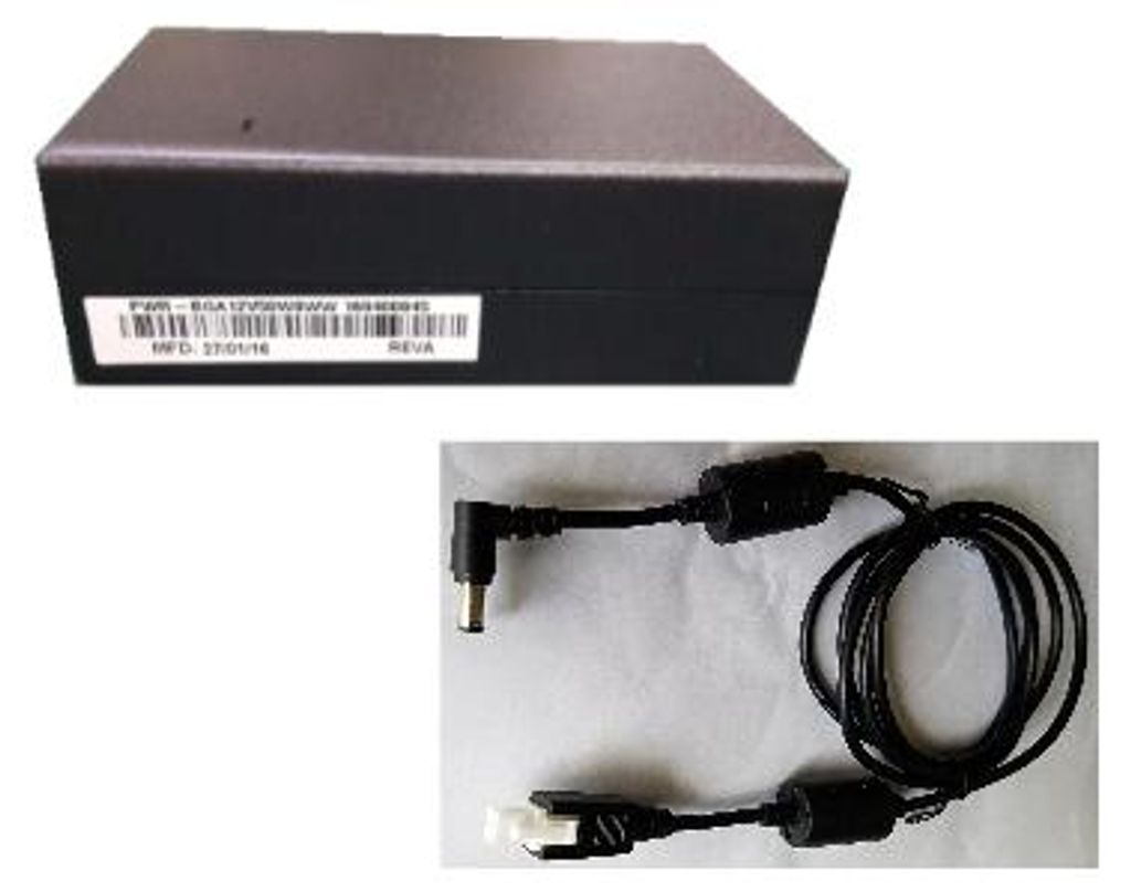 Zebra KIT-PWR-12V50W, Schwarz Produktbild 