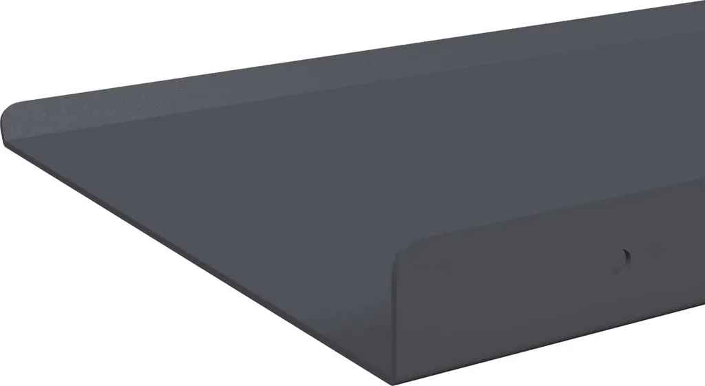 Offerta 2 Mensole vidaXL Antracite 100cm - Prezzo Imbattibile - 7