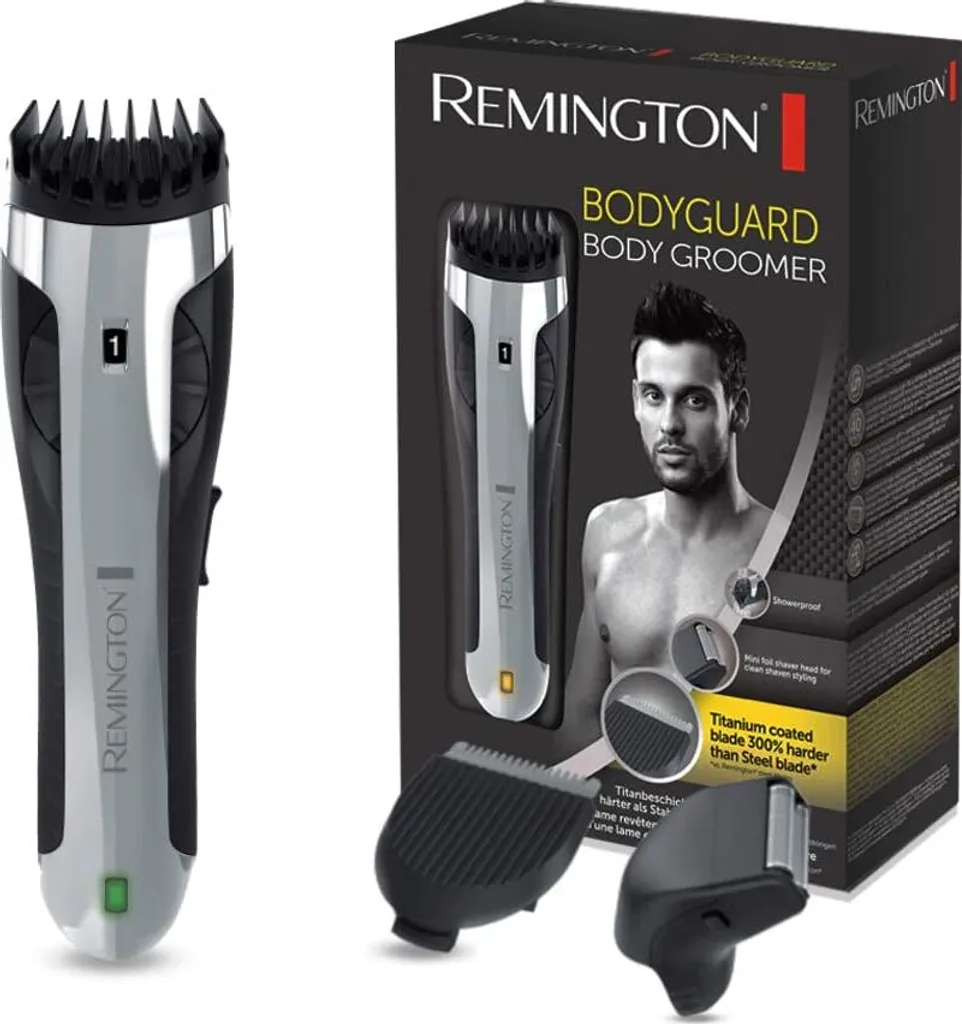 Tondeuse Remington Bodyguard BHT2000A Rasoir Corps Homme Wet and Dry