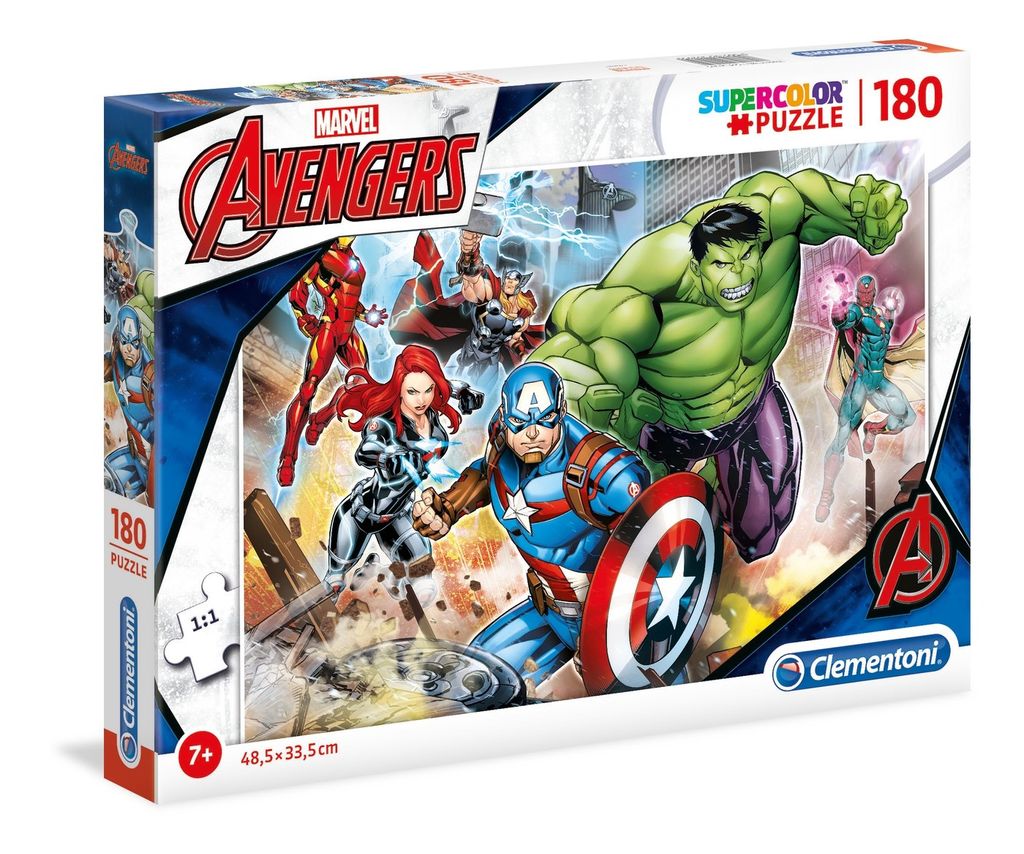 Clementoni Puzzel The Avengers, 180e. Image du produit 
