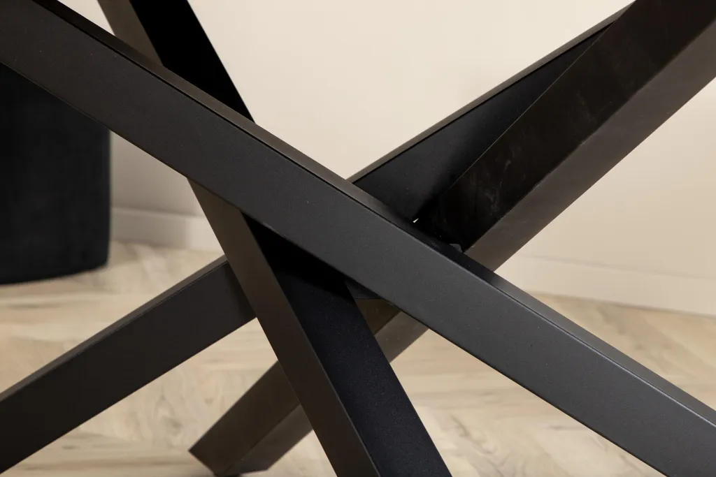 Table de repas 90x180cm grise Pippi idéale pour vos réceptions