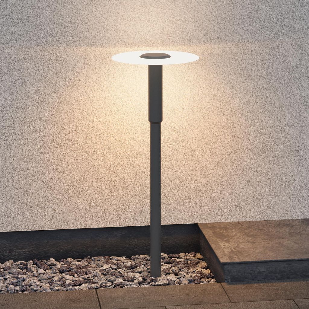 doporro Lampione da Giardino LED Design Moderno, Paletto Immagine del prodotto 