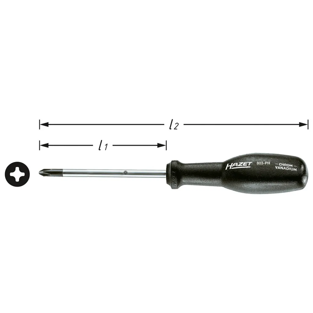 Cacciavite Hazet 803-PH3 | Acquista il Miglior Giravite Phillips PH3 - 3