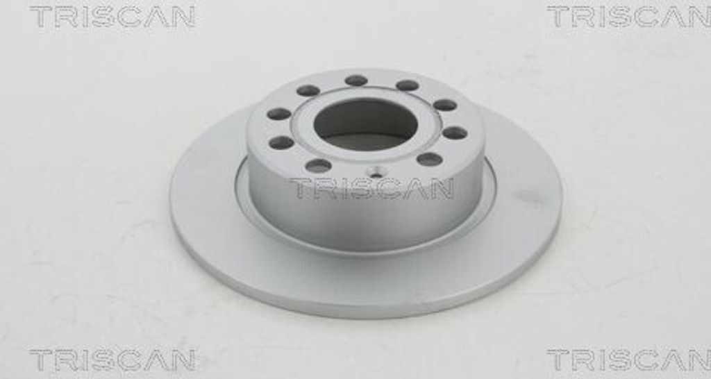 2x TRISCAN Bremsscheibe 8120 29172C für VW Golf V Produktbild 