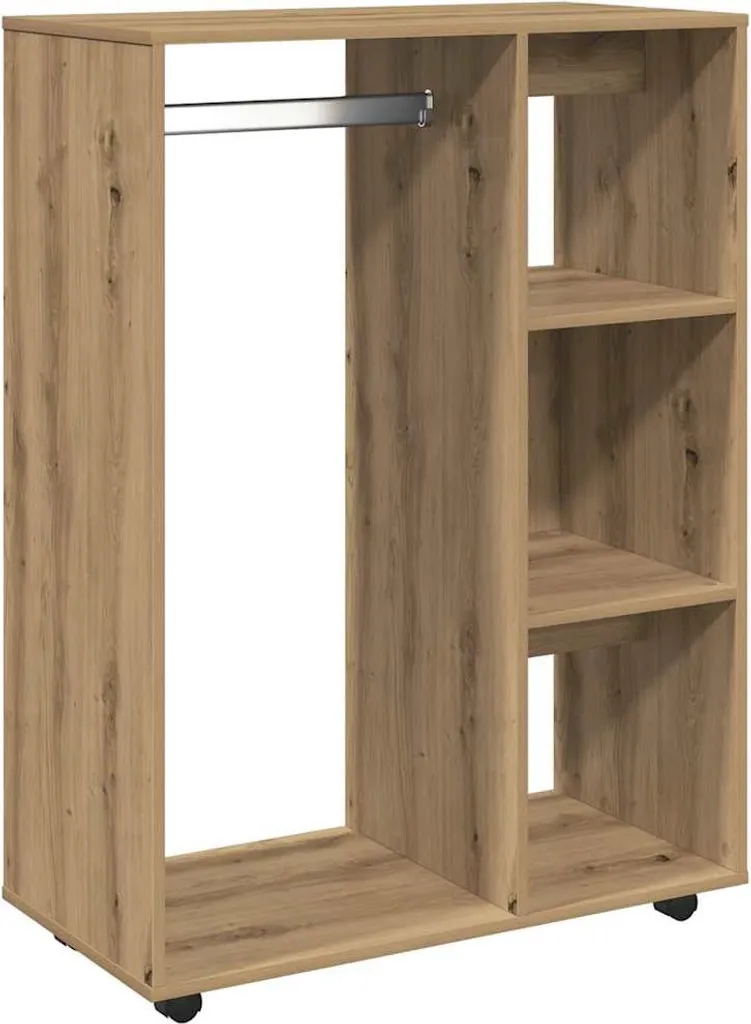 Scheda Tecnica Appendiabiti vidaXL 80x40x110 cm Rovere Artisan - 1
