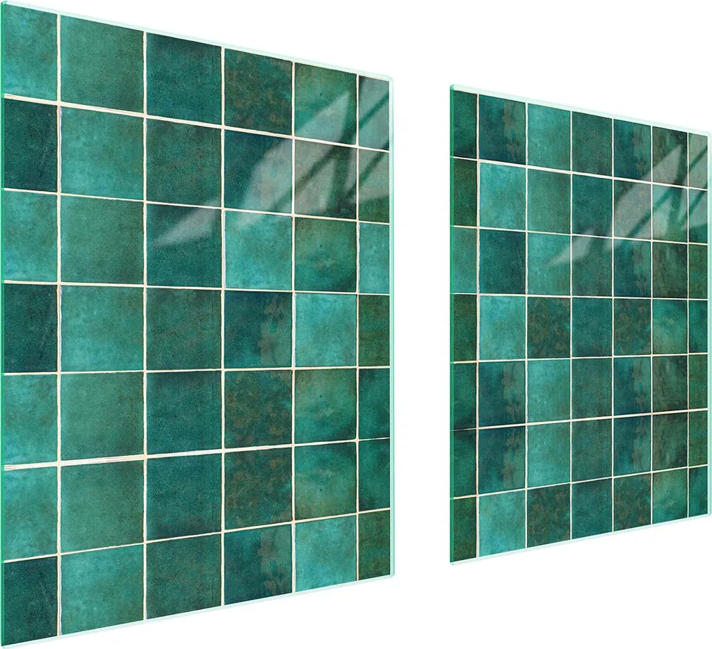 Piastra Di Protezione Del Vetro Per L'erba 85X52 Verde