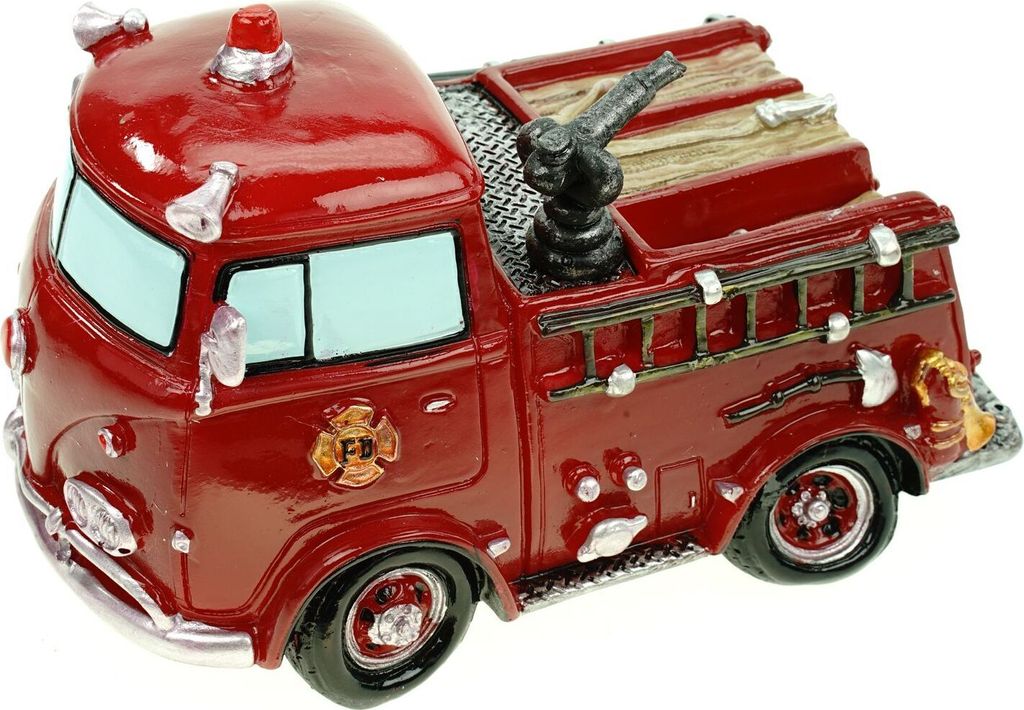 Kremers Schatzkiste Sparschwein Feuerwehrauto 19 cm Produktbild 2