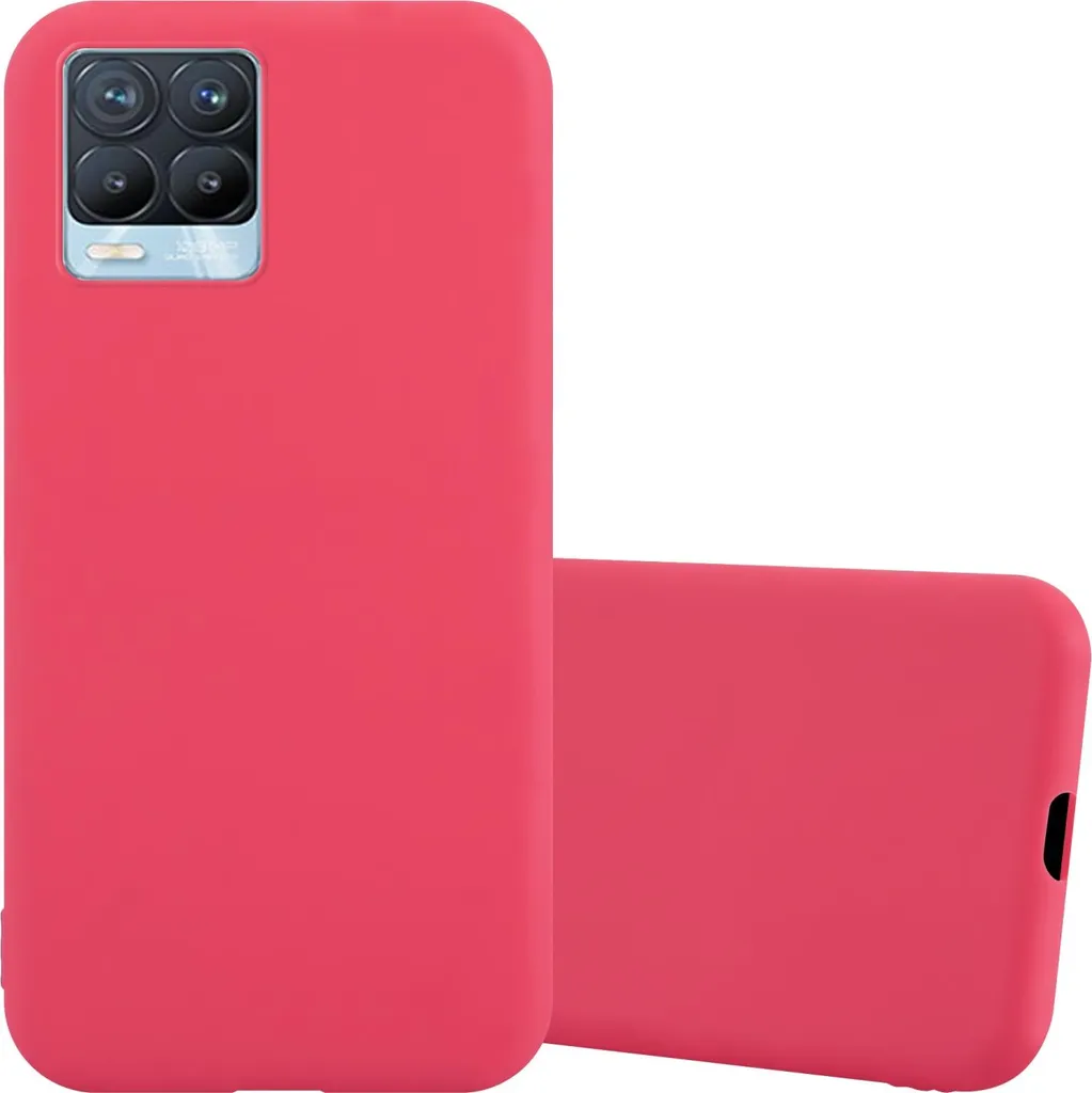 Cover Realme 8 Pro Cadorabo TPU Silicone Rosso: Test Anti-Shock