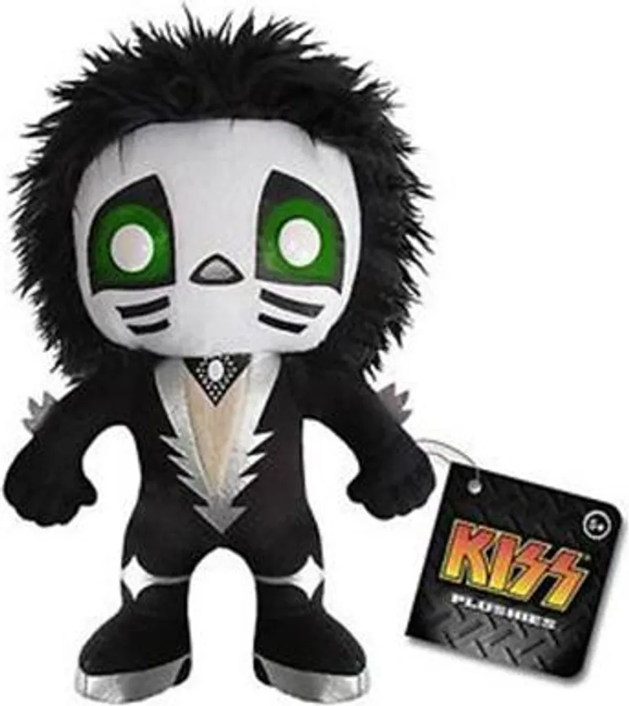 Peluche décorative KISS L'homme-chat - Idée cadeau rock pour chambre ado