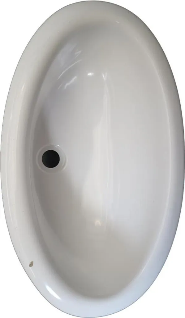 Évier de camping-car compact blanc 450 mm idéal pour cuisine de bateau - 6