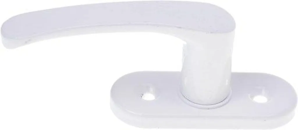 Pince à poutre blanche : fixez sans percer vos supports métalliques