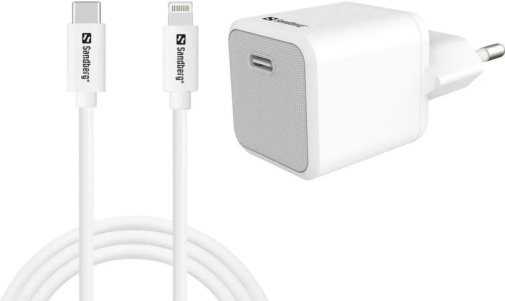 Chargeur USB-C 20W Sandberg : Fini les batteries vides sur iPhone