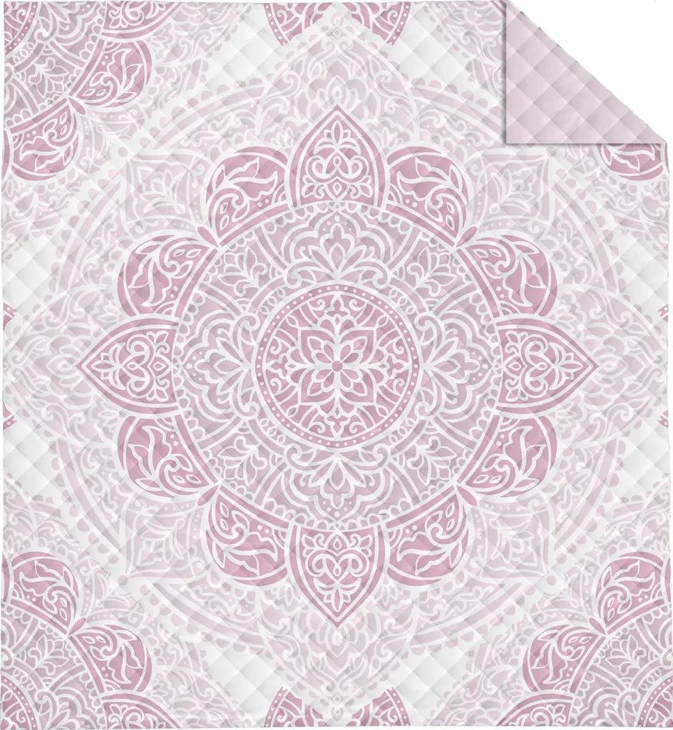 Sconto Copriletto Detexpol 220x240 K_67 112 Rosa Bianco Prezzo