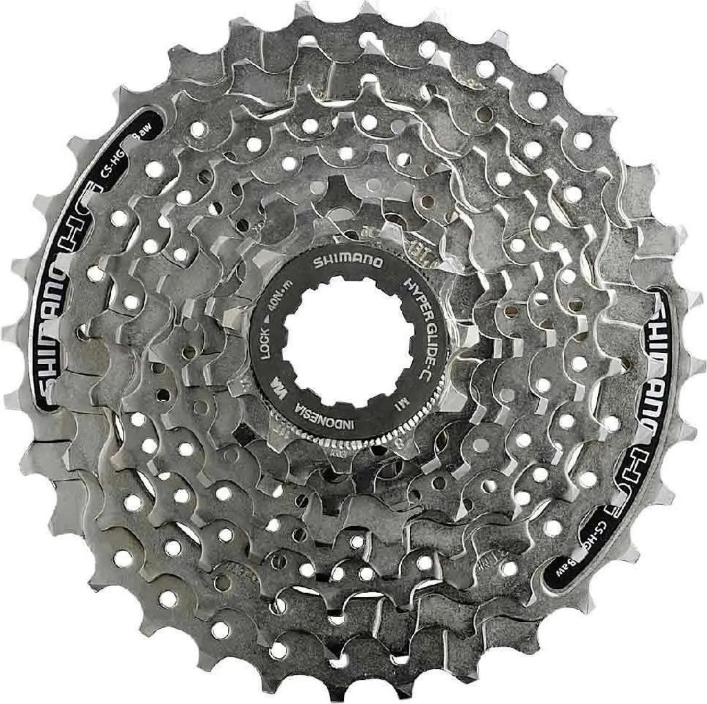 Shimano Acera HG41 cassette met 8 versnellingen, bereik Productafbeelding 