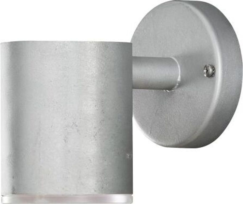 Konstsmide Ull High Power LED Wegeleuchte Vandalismus geschützt - galvanisierter Stahl, Polycarbonat Glas (bruchsicher und schlagfest); 592-320
