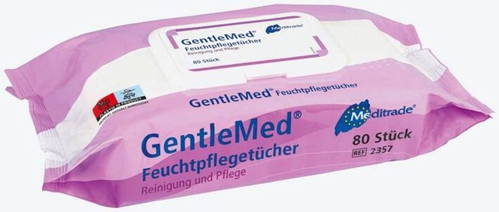 Meditrade® 2357 Feuchttücher Gentle Med®, 80 St. Immagine del prodotto 