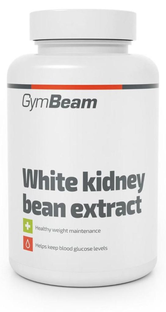 GymBeam - Weiße Kidneybohnen Extrakt, 90 Kapseln Produktbild 