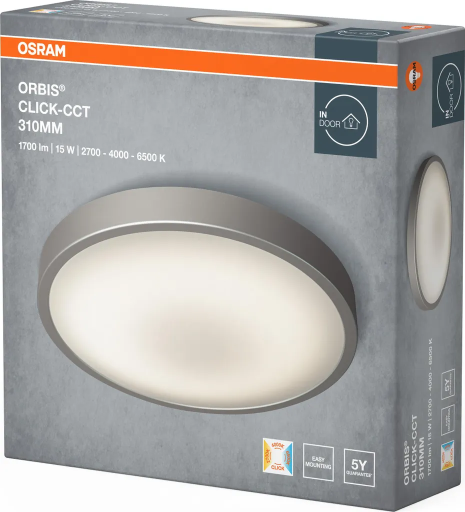 Plafonnier LED et Applique Murale Design avec Blanc Variable par Switch - 2