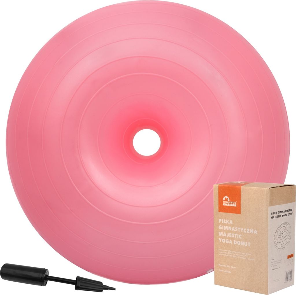 Majestic Sport Fitnessball für Yoga Rosa